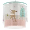 Dalberin lastenhuoneen riippuvalaisin LOVING DEER, kauriimotiivi