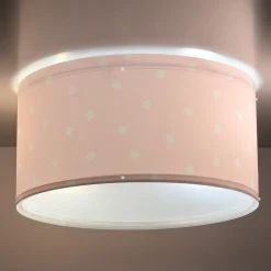 Dalberin lasten kattovalaisin STAR LIGHT, vaaleanpunainen