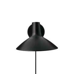 Darci Short seinävalaisin, ulkonema 33,5 cm, musta