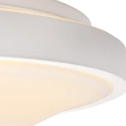 Dasher LED-kattovalaisin, valkoinen, Ø 29,3 cm, 2700 K, IP44