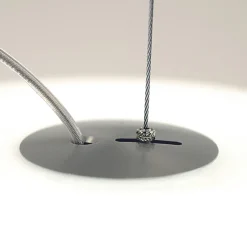 Design-riippuvalaisin AIH 28 cm kiiltävänvalkoinen