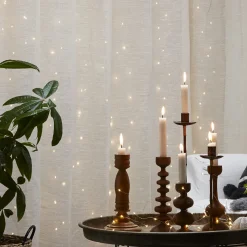 Dew Drop -LED-valoverho, korkeus 100 cm
