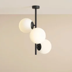 Dione kattovalaisin, opaali/musta, 3-valo, 3 valoa