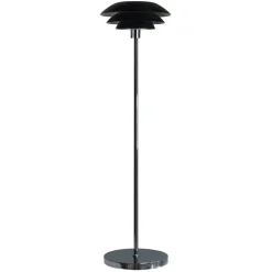 Dyberg Larsen DL31-lattiavalo metallia Ø31cm musta