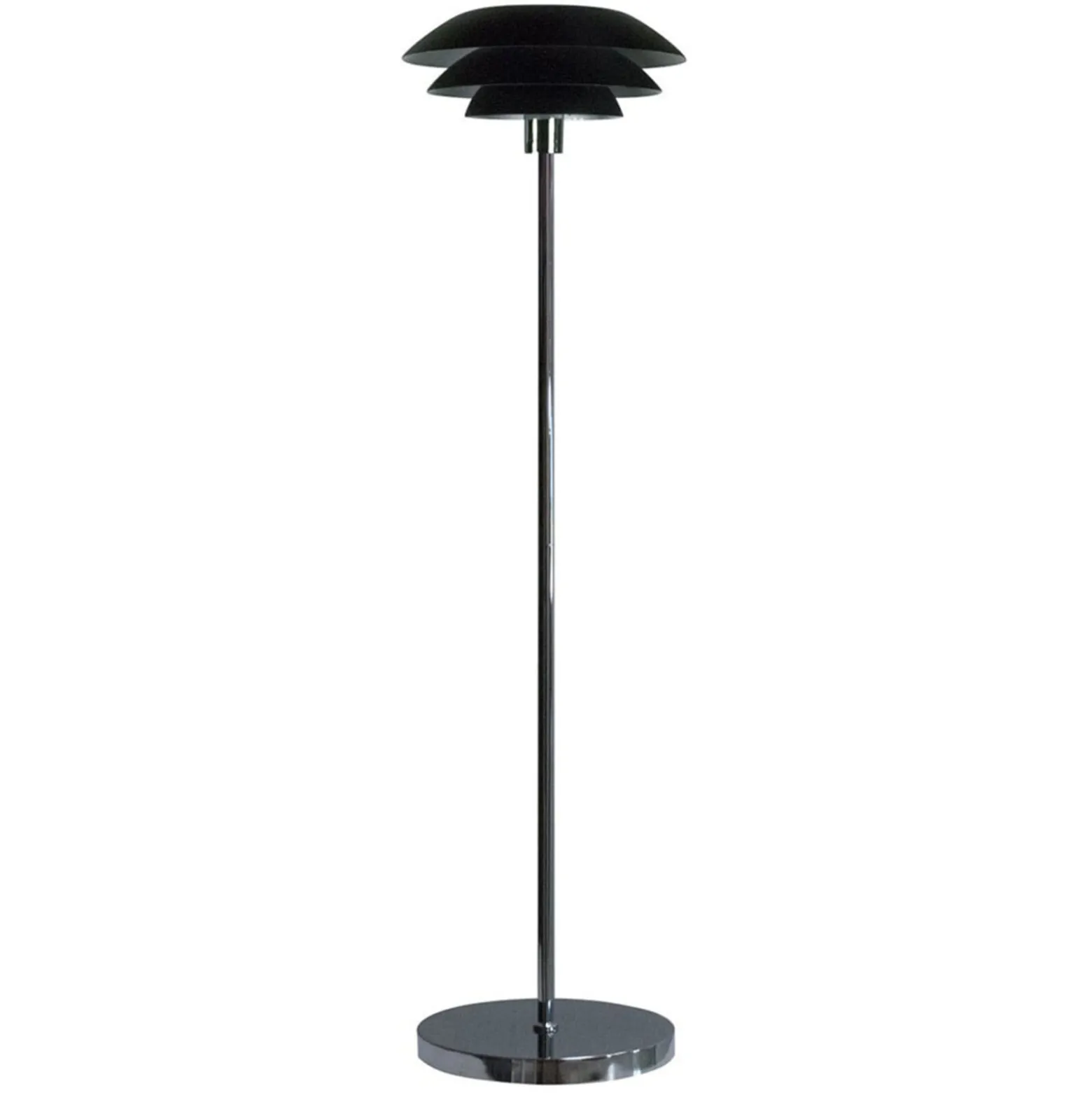 Dyberg Larsen DL31-lattiavalo metallia Ø31cm musta