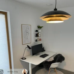 Dyberg Larsen DL45 riippuvalaisin metalli musta