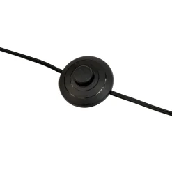 Dyberg Larsenin lattiavalaisin DL31, messingin värinen, korkeus 133 cm