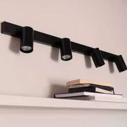 Dyberg Larsen kattokohdevalaisin Modern, musta, pituus 95 cm