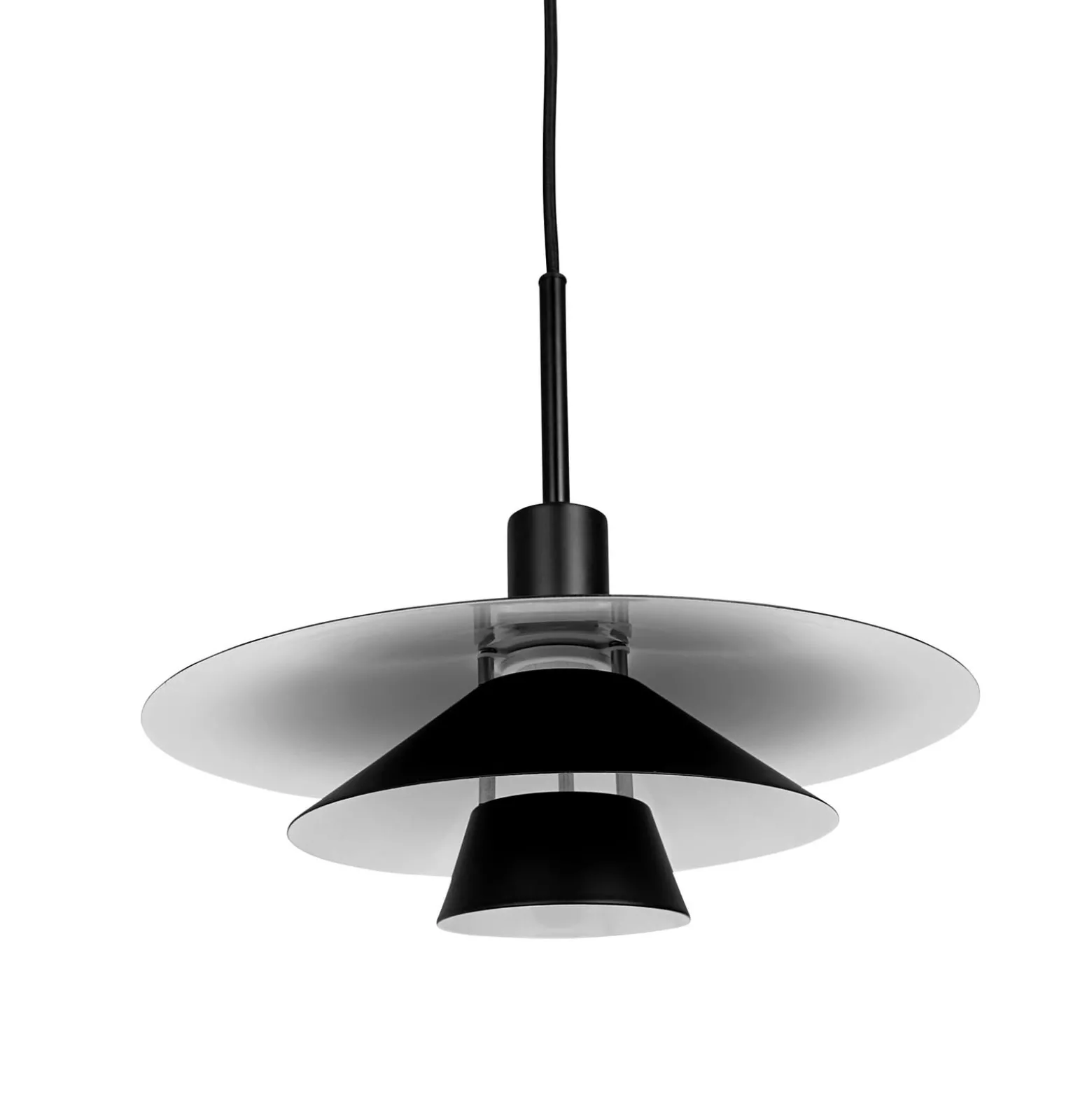 Dyberg Larsen Kay -riippuvalo, halkaisija 40 cm, musta, metalli