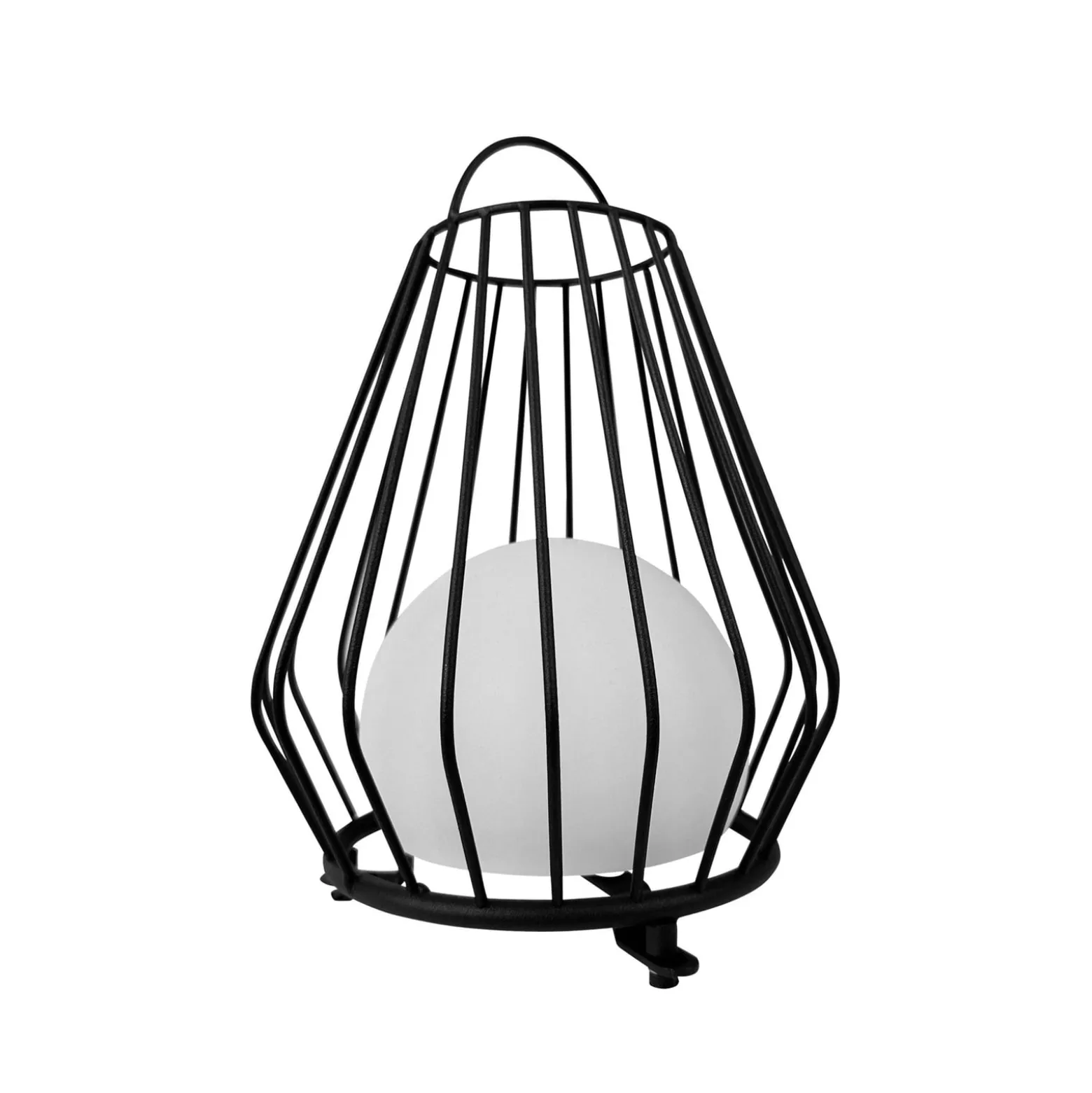 Dyberg Larsen LED-akkukäyttöinen pöytälamppu Evesham, korkeus 38 cm