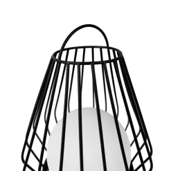 Dyberg Larsen LED-akkukäyttöinen pöytälamppu Evesham, korkeus 38 cm