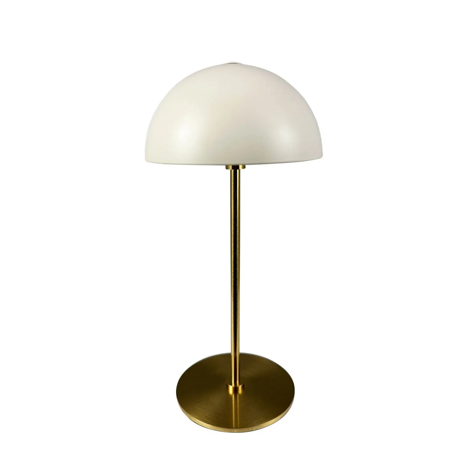 Dyberg Larsen LED-akkukäyttöinen pöytävalaisin Along, beige, 2 kpl:n sarja