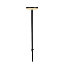 Dyberg Larsen LED-aurinkokäyttöinen pylväsvalaisin Otera 50 cm, maakiinnike,
