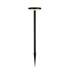 Dyberg Larsen LED-aurinkokäyttöinen pylväsvalaisin Otera 50 cm, maakiinnike,