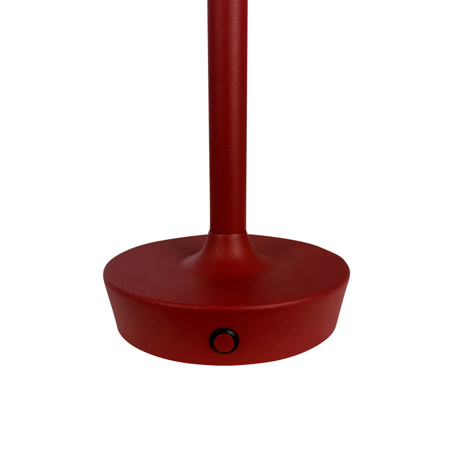 Dyberg Larsen LED-ladattava pöytävalaisin Flow, punainen, korkeus 25 cm