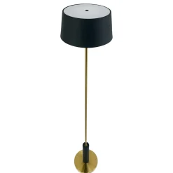 Dyberg Larsen LED-lattiavalaisin Yoyo, musta, korkeus 125 cm
