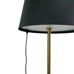 Dyberg Larsen LED-lattiavalaisin Yoyo, musta, korkeus 125 cm