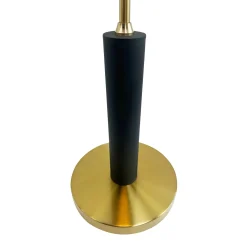 Dyberg Larsen LED-lattiavalaisin Yoyo, musta, korkeus 125 cm
