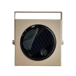 Dyberg Larsen LED-lyhty Luma, beige, 20 cm, IP44