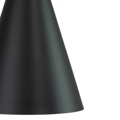 Dyberg Larsen Miles riippuvalaisin, musta, Ø 20 cm, metallia