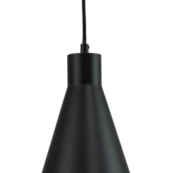 Dyberg Larsen Miles riippuvalaisin, musta, Ø 20 cm, metallia