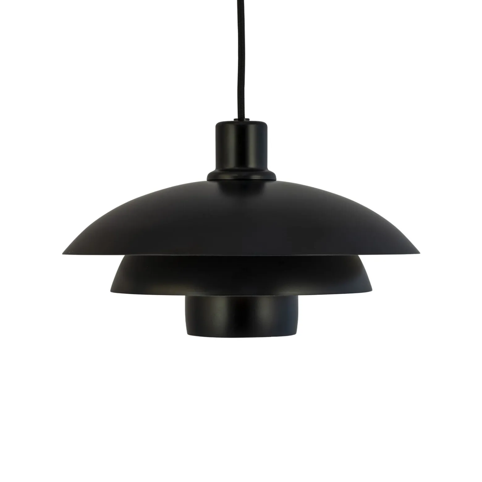 Dyberg Larsen Morph-riippuvalo, musta, Ø 30 cm, metalli