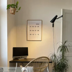 Dyberg Larsen Noa seinävalaisin, musta