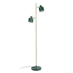 Dyberg Larsen Ocean -maavalaisin, tummanvihreä, 160 cm, 2-lamppuinen.