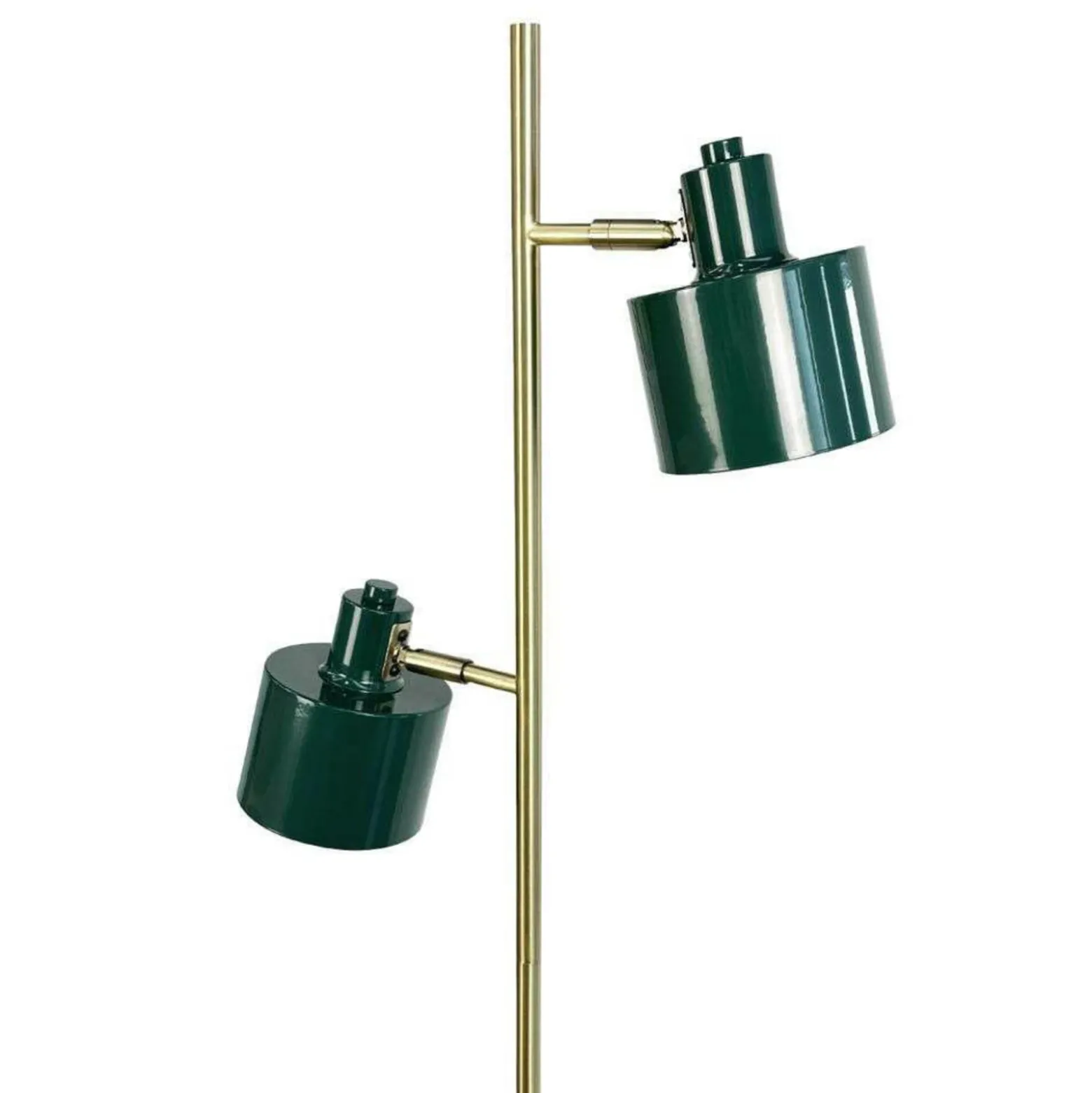 Dyberg Larsen Ocean -maavalaisin, tummanvihreä, 160 cm, 2-lamppuinen.