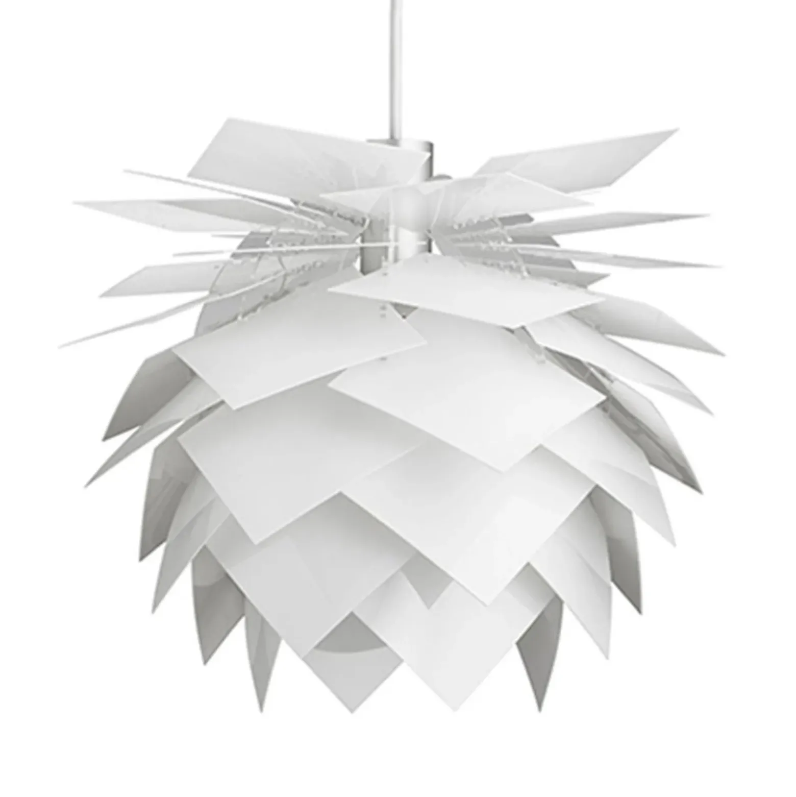 Dyberg Larsen PineApple S riippuvalaisin Ø 35cm valkoinen
