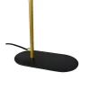 Dyberg Larsen pöytävalaisin Mini Arch, musta/messinki, 32 cm