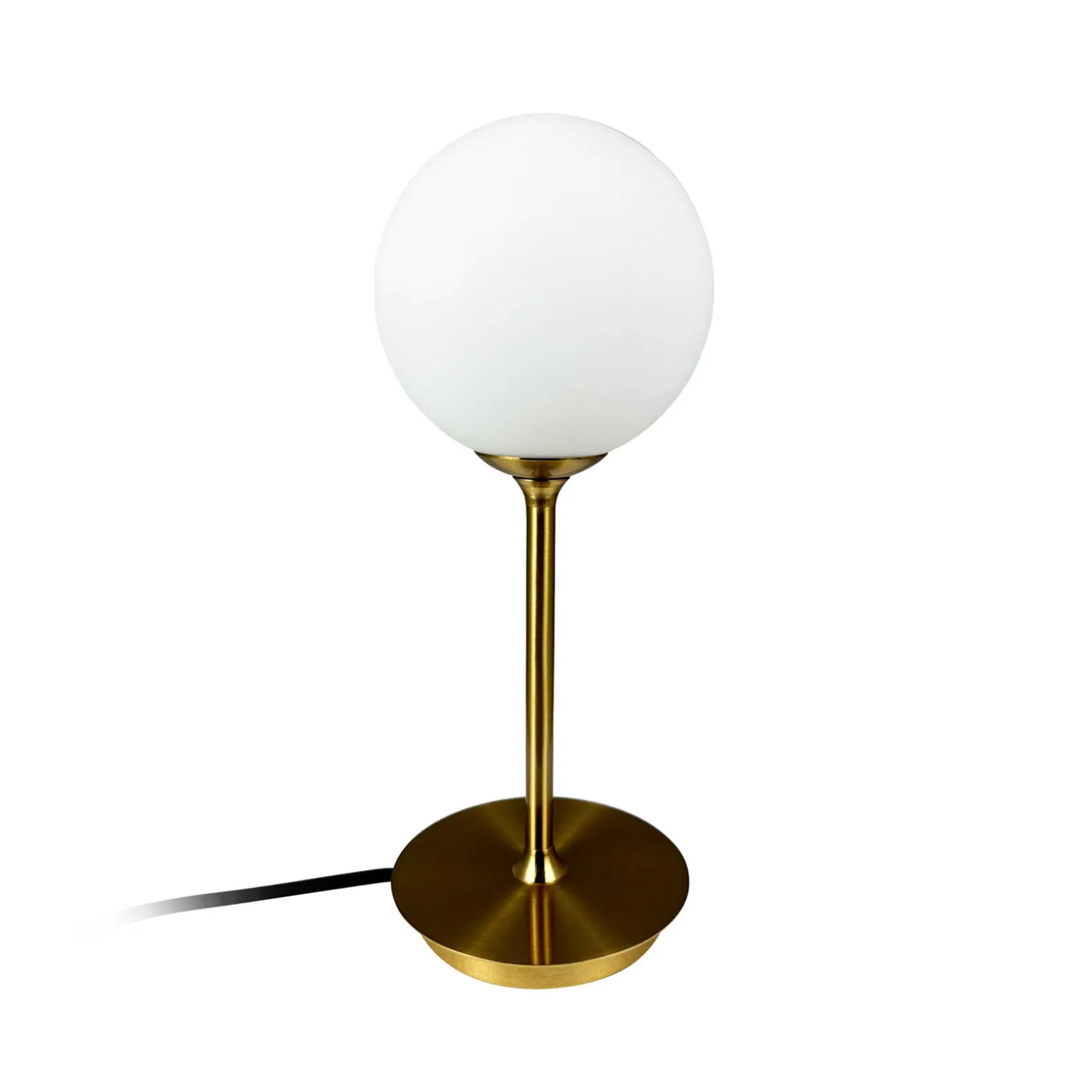 Dyberg Larsen pöytävalaisin Sia, opaali/messinkinvärinen, korkeus 12 cm