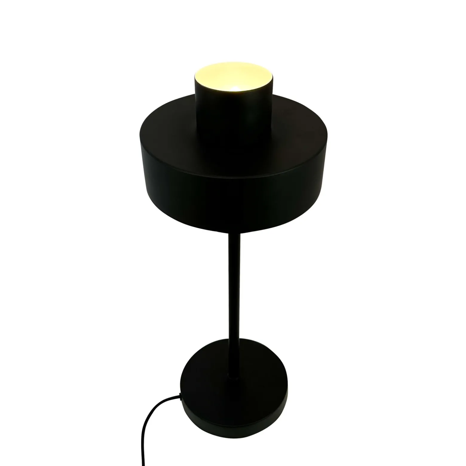 Dyberg Larsen pöytävalaisin Stoke, musta, korkeus 49,5 cm