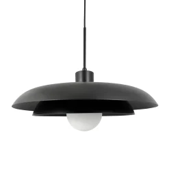 Dyberg Larsen Riippuvalaisin Ava, musta, metalli, Ø 44 cm