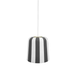 Dyberg Larsen Riippuvalaisin Gry, harmaa/valkoinen, Ø 20 cm, metallia