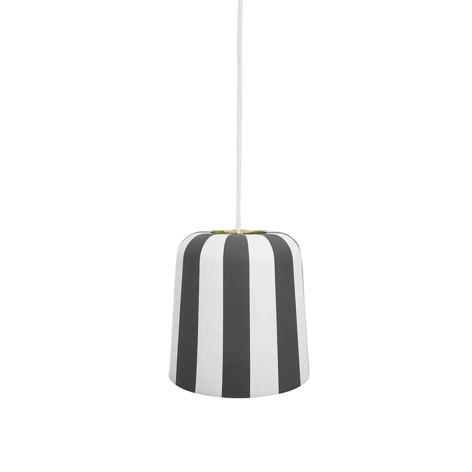 Dyberg Larsen Riippuvalaisin Gry, harmaa/valkoinen, Ø 20 cm, metallia