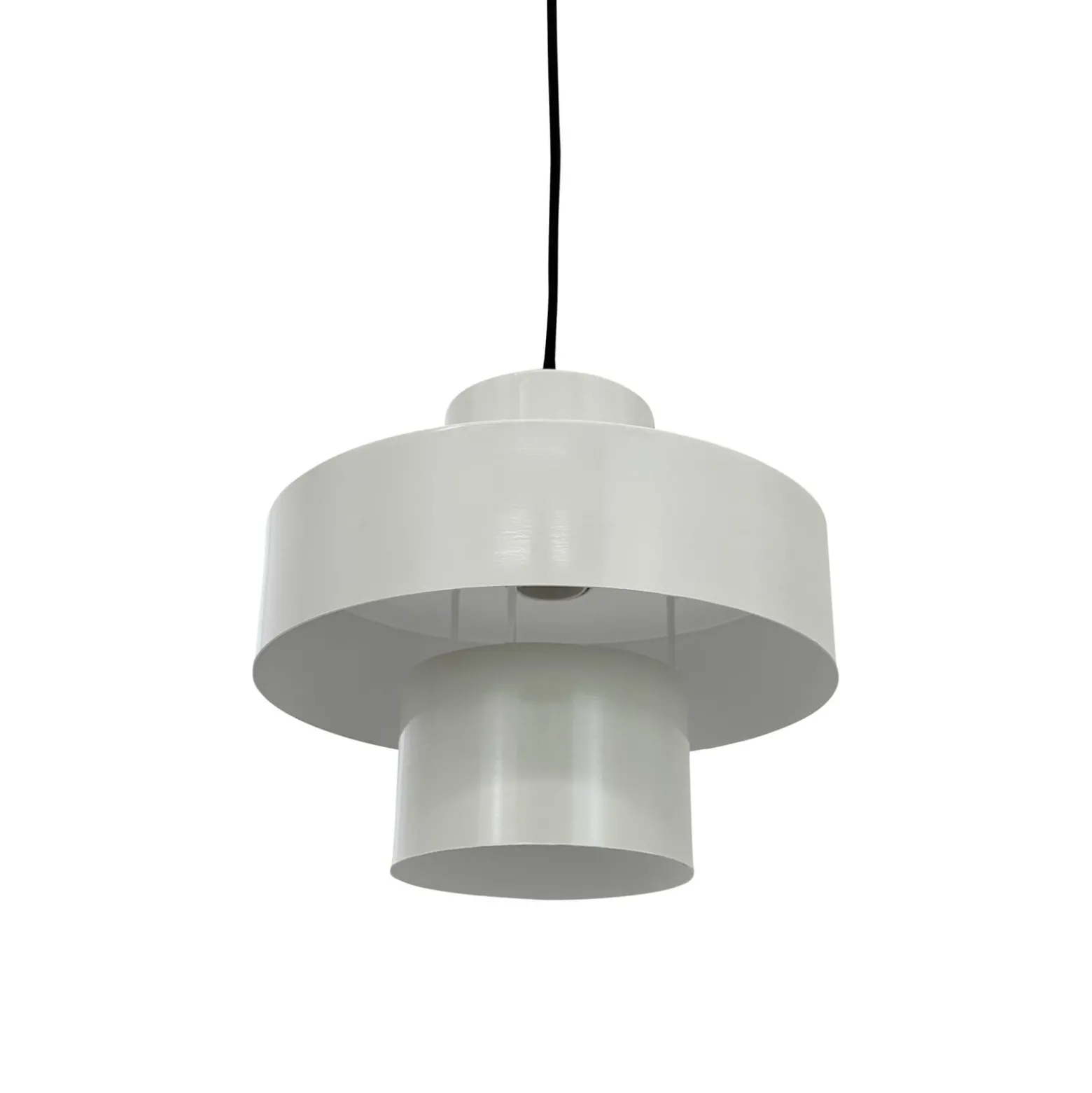 Dyberg Larsen Riippuvalaisin Stoke, kitti valkoinen, Ø 20 cm, metallia