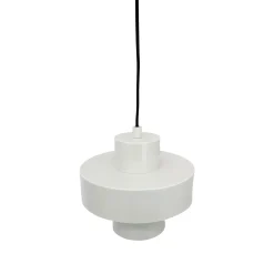 Dyberg Larsen Riippuvalaisin Stoke, kitti valkoinen, Ø 20 cm, metallia