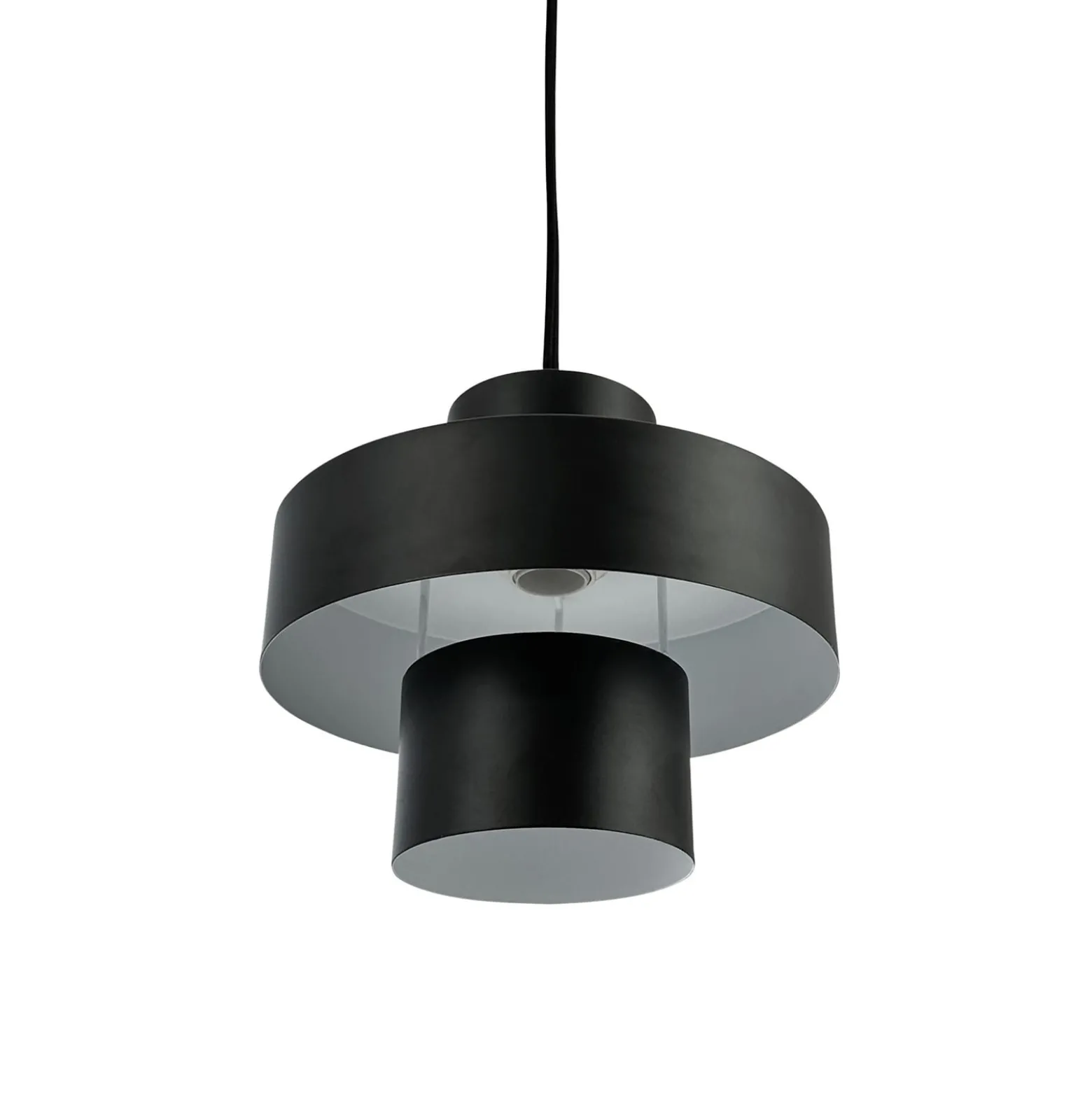 Dyberg Larsen Riippuvalaisin Stoke, musta, Ø 20 cm, metallia