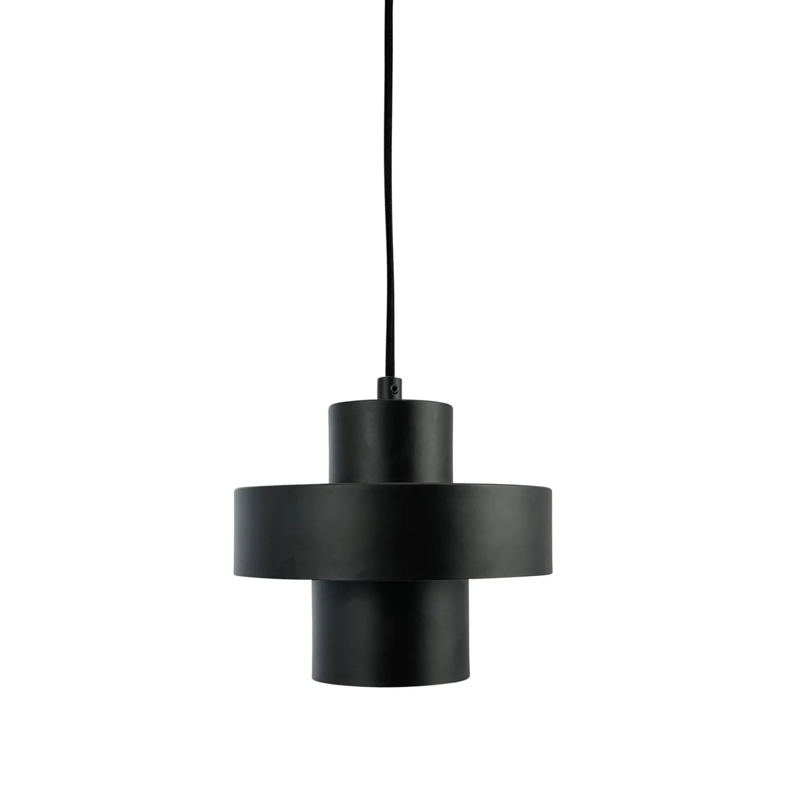 Dyberg Larsen Riippuvalaisin Stoke, musta, Ø 20 cm, metallia