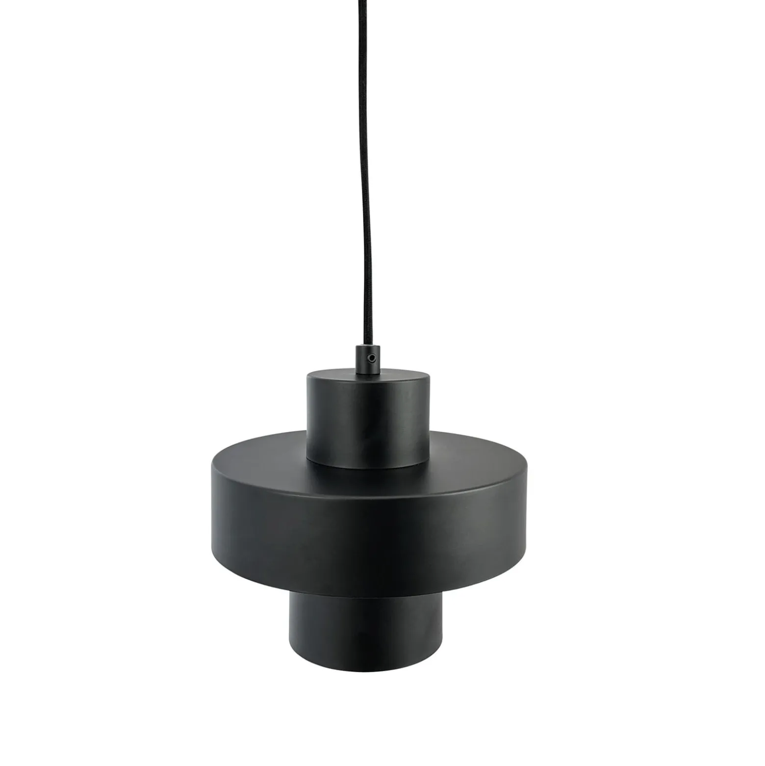Dyberg Larsen Riippuvalaisin Stoke, musta, Ø 20 cm, metallia