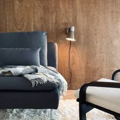 Dyberg Larsen seinävalaisin DL12, kromi, kaapeli, E27, metalli