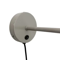 Dyberg Larsen seinävalaisin Stoke, harmaa, Ø 20 cm, metallia