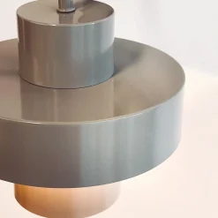 Dyberg Larsen seinävalaisin Stoke, harmaa, Ø 20 cm, metallia