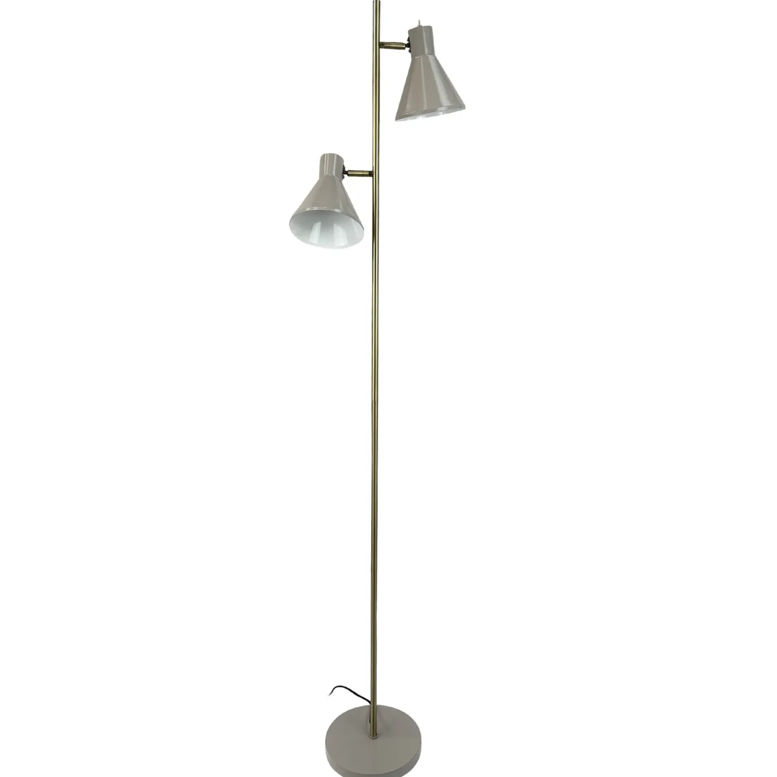 Dyberg Larsen Sleep -maavalaisin, harmaanruskea, korkeus 165 cm, teräs