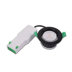 Eco R 68 LED upotettava valonheitin, kromi, Ø 9 cm, metalli, IP65