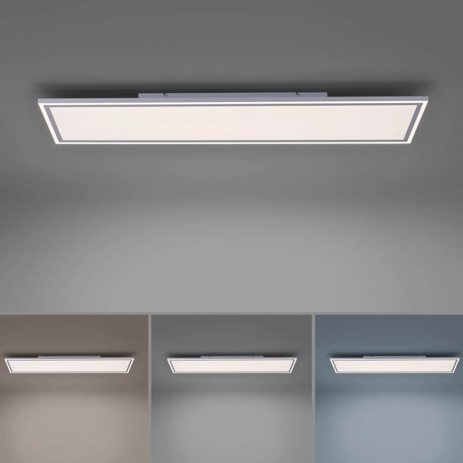 Edging-LED-paneeli, tunable white, 121x31 cm