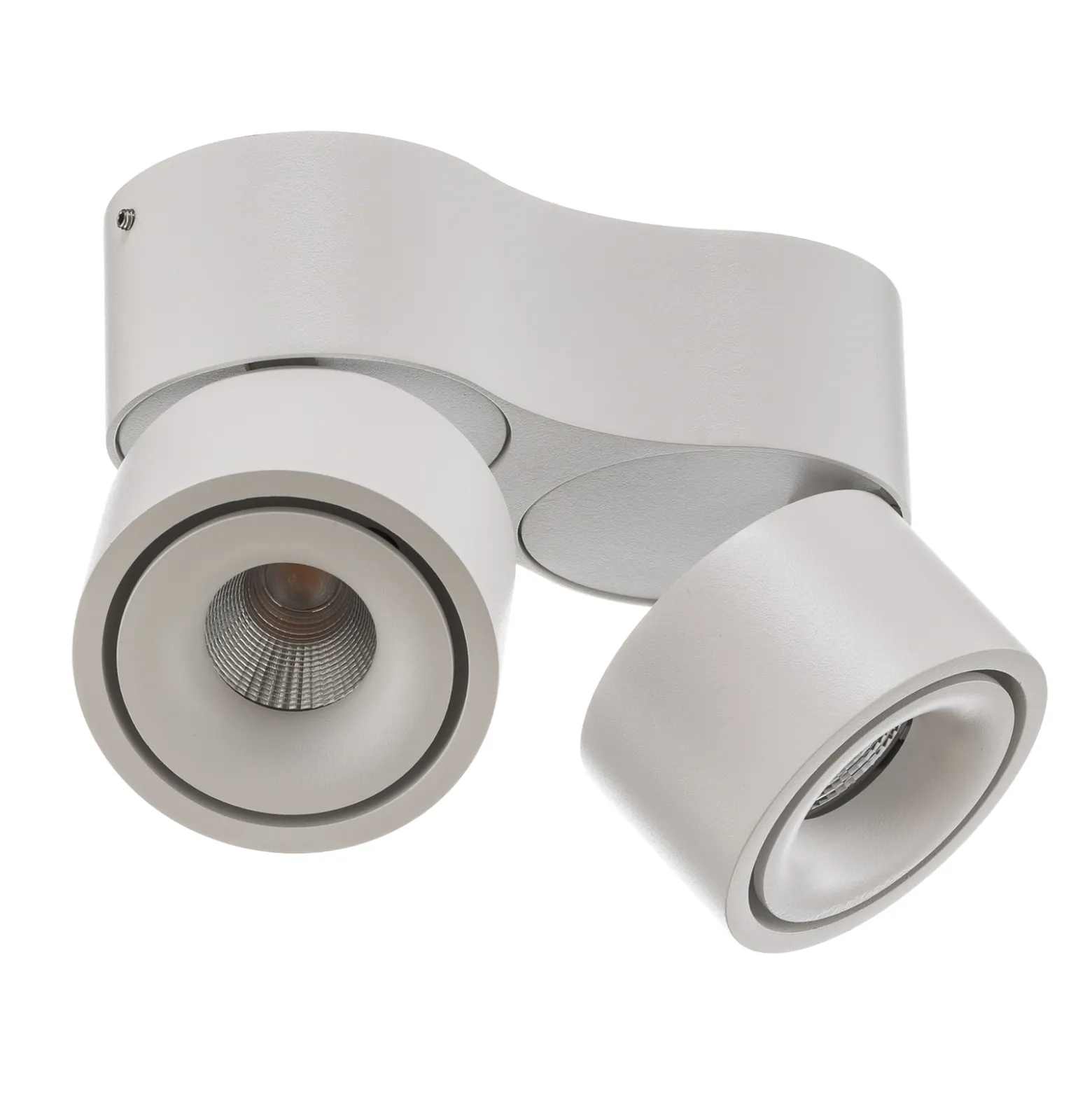 Egger Clippo S Duo LED-kattospotti valkoinen 3000K