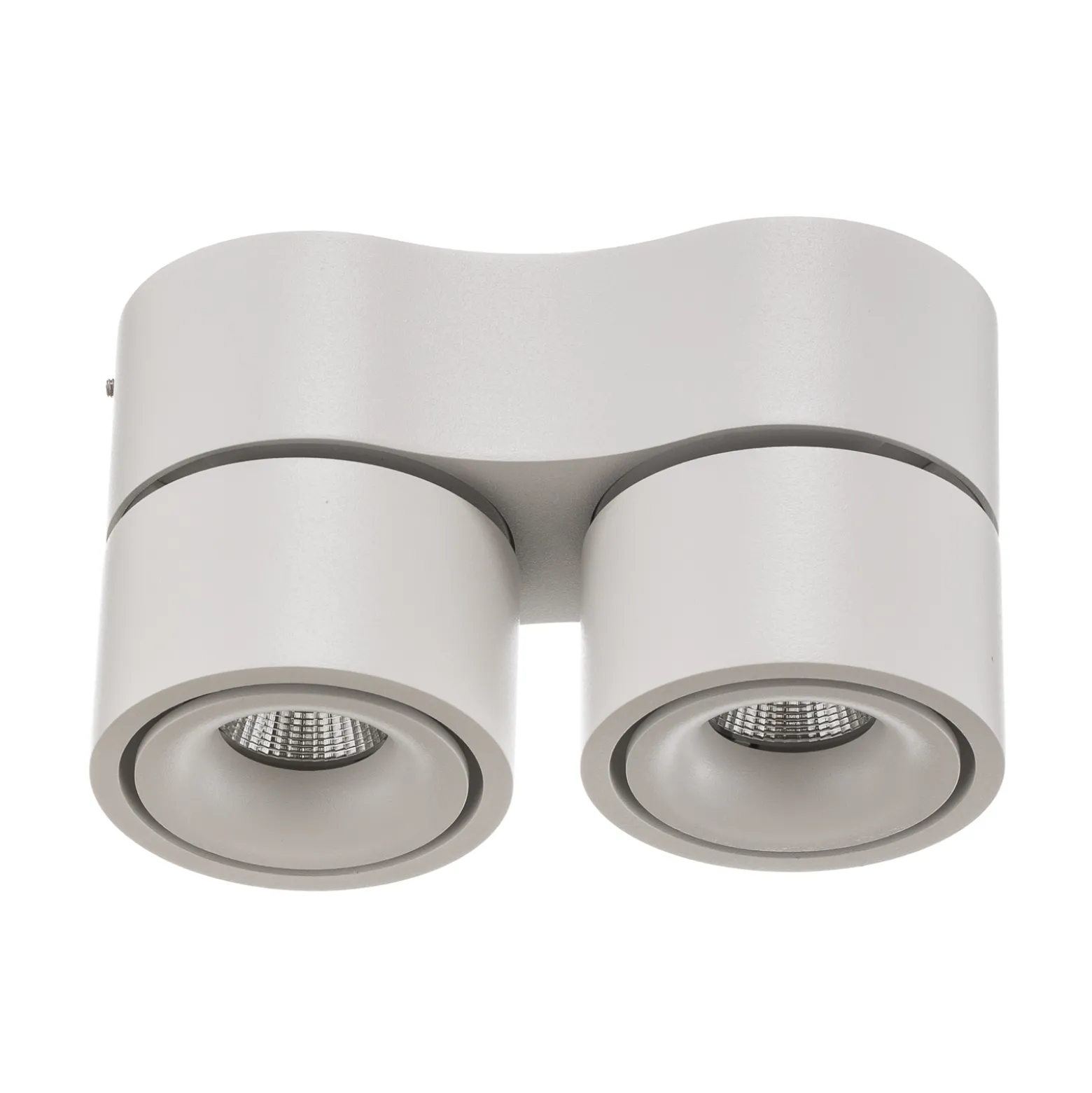 Egger Clippo S Duo LED-kattospotti valkoinen 3000K