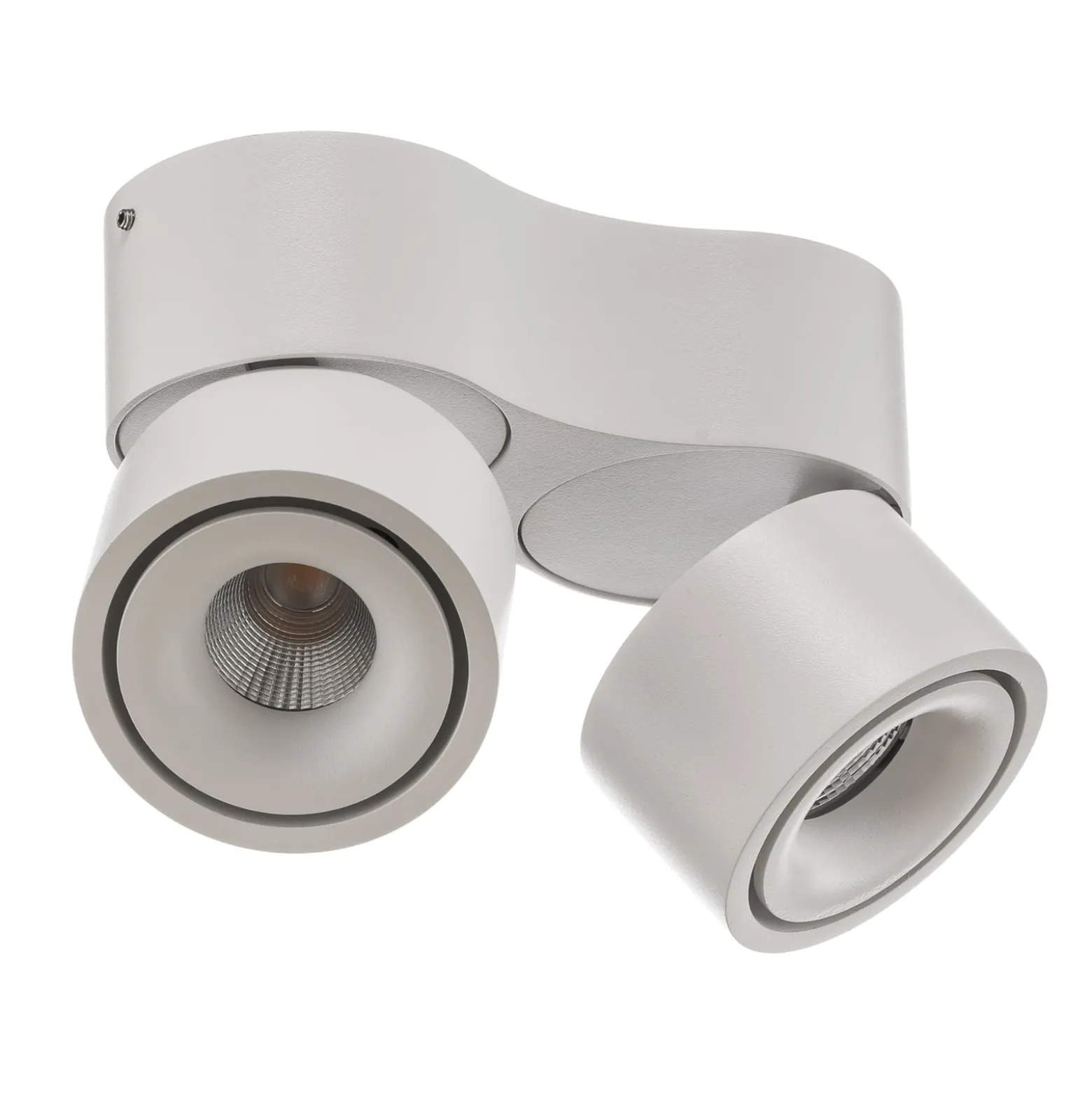 Egger Clippo S Duo LED-kattospotti valkoinen 3000K